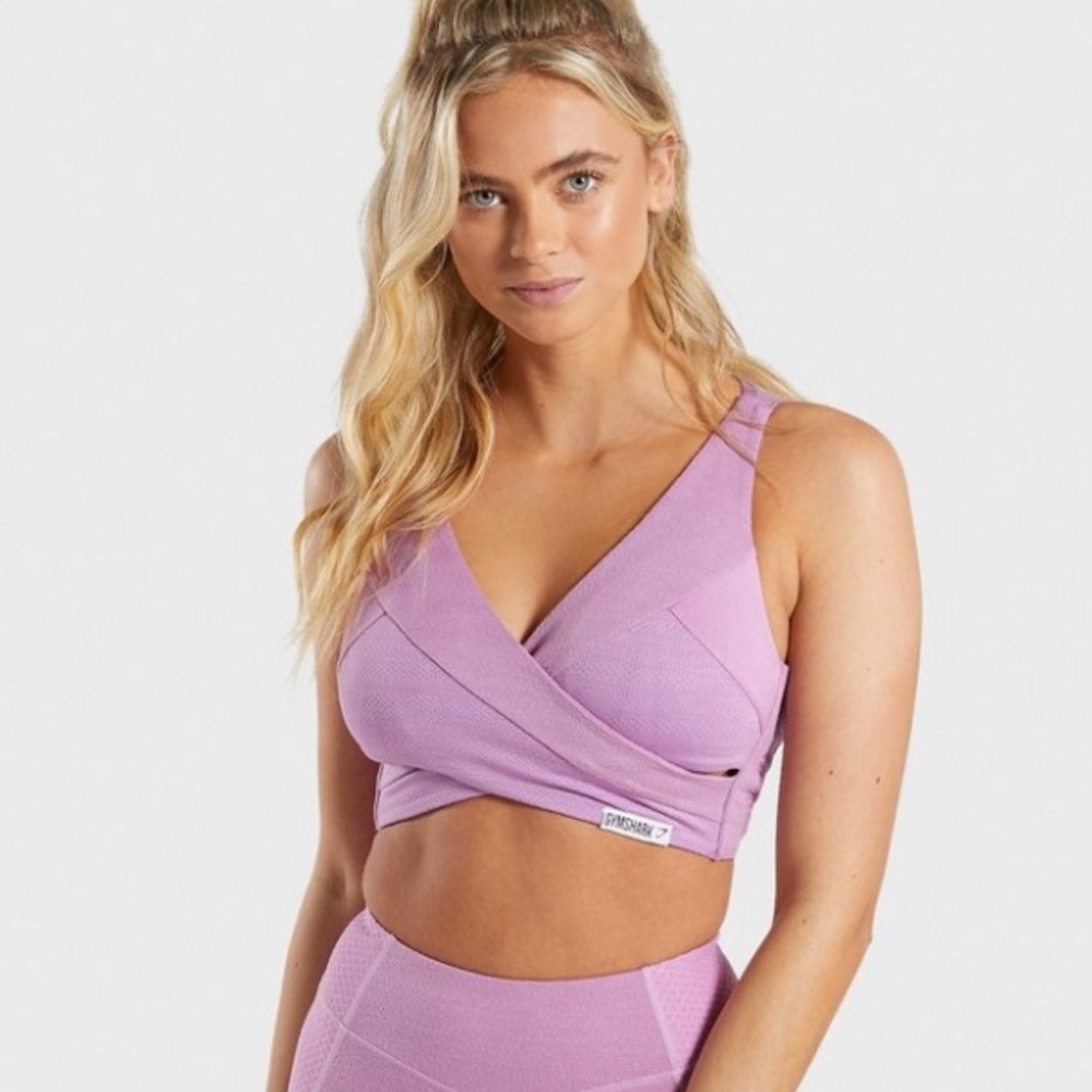 gymshark true texture sports bra